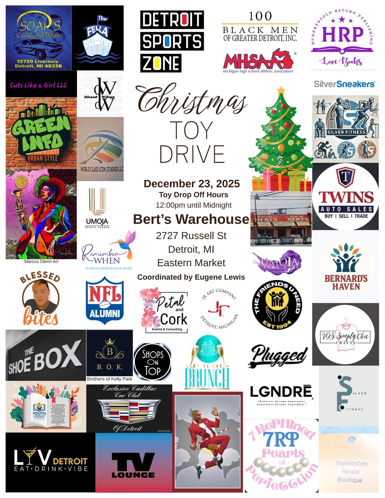 Community partner logos collage